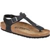 BIRKENSTOCK KAIRO BLACK OILED LEATHER Sandali Unisex