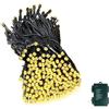 SIGANDG Lucine LED Decorative a Batteria Con temporizzatore,IP44 8 modalità 5 metri 50 LED Filo Luci Natale LED,Fairy Lights,per Halloween,Natale,Feste,Matrimonio (Bianco caldo)