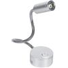 Haofy Lampada da lettura LED con collo di cigno 41,8 cm interruttore ON/OFF per comodino letto parete studio lavoro arte ufficio camera da letto soggiorno