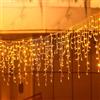 ELEUTH 600 LED 15M Tenda Luminosa Natale, Cascata Luci Esterna Interno. IP44 Impermeabile con 8 Modalità per Festa,Giardino e Matrimonio