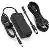 Niniber Compatibile con Dell 65W 45W Caricabatteria portatile 19.5V-3.34A per inspireon 11/13/14/15/17 3000 5000 7000 Serie 3583 3593 5570 Latitude E5450, 4.5 * 3.0mm e 7.4 * 5.0mm