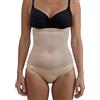 Vivisence Donna Slip Modellante Vita Alta Contenitivo Invisibile Slim 4101, Beige,58