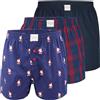 Phil & Co. Berlin 3 Phil & Co - Boxer da uomo, stile americano, per Natale, X-Mas Santa, Babbo Natale - Babbo Natale, M