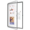 NOBO BACHECA PER INTERNI BIANCA MAGNETICA 9XA4 VERTICALE NOBO