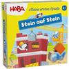 HABA I Miei Primi Giochi - Pietra su Pietra - Primo Gioco di Regole con Sfondo di Gioco 3D e Pietre impilabili per 1-4 Bambini dai 2 Anni in su - 2012209001