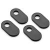 Simda Pro Piastre di adattamento per moto, piastre di montaggio in alluminio CNC, compatibili con (Triumh-Ducati (SA1301)
