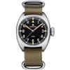 London Craftwork STEELFLIER 36MM Field Pilot Orologio al Quarzo SF745 Svizzero Luminoso 200m Movimento Muto, Nero