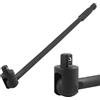 MIGUBIGU Barra di Rottura da 1/2 con Testa Flessibile a 240°, Chiave a Bussola 1/2 a Snodo Lunghezza 600 mm 780 Nm, Breaker Bar Testa, Breaker Bar Sbarra per il Cambio Gomme su Auto e Moto, Nero