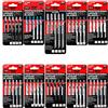 TopsTools 50 x TopsTools JSTTXK10 T101AO T101B T101BR T101D T111C T118A T119BO T144D XT344D Lame miste per seghetto alternativo compatibili con Bosch Dewalt Makita Milwaukee e molti altri