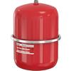Flamco Flexcon Premium 18 Litri 2,5/6 Bar - Vaso di espansione a membrana fissa per impianti a circuito chiuso e riscaldamento di aria condizionata e refrigerazione, rosso, 15 anni di garanzia 16948