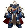 JOYTOY Warhammer 40.000 - Action figure Ultramarines Marneus Calgar, Capitolo Maestro con armatura MKX Gravis e guanti di Ultramar, collezione JT01338