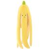 RLOMUTE Peluche banana Cuscino giallo 27pollici Realistico creativo 3D ruota super morbido regalo per compleanno auto favori viaggio camera da letto arredamento casa regalo per bambini ragazzi