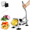 Anatole Tagliapatate per Patate Fritte Professionale Manuale 13mm Lama | Lama in Acciaio Inox, Tagliare a Bastoncino & a Cubetti, 4 Ventose, Compatta, per Carote Cetrioli Cipolle Frutta, per Casa