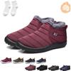 WIWIDANG Stivali da neve impermeabili Gallen, stivaletti antiscivolo alla caviglia per donna, modello WAERQ75612, colore Purple Red, taglia 36 EU