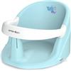 BABYLON Nemo Sedile Bagnetto Neonato, ventose, 6M+, Azzurro/Bianco
