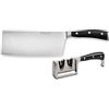 WÜSTHOF Classic Ikon Coltello cuoco cinese & affilacoletelli
