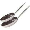 Elo 9803550 - Set di 2 stufe in alluminio, padella a induzione, padella antiaderente, padella senza pentole, alluminio, ceramica, acciaio inox, 24 e 28 cm