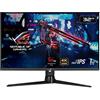 ASUS ROG Strix XG32UQ Monitor Gaming 32", 4K UHD, IPS Veloce, 160 Hz (OC), 1 ms GTG, NVIDIA G-SYNC, FreeSync Premium Pro, Overdrive Variabile, DisplayHDR 600, 96% DCI-P3, HDMI, DisplayPort, Nero