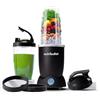 Nutribullet Pro 1200, Frullatore Elettrico, Tritatutto, Frullatore Smoothie, Frullatore Tritatutto Multifunzione, 1200w di potenza, bicchieri da 700ml e 900ml, nero, NB120MB