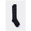 Intimissimi Calze Lunghe Cotone Soft Blu