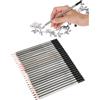 Tissting 24Pcs Set Matite da Disegno Professionali, Matita da Disegno in Grafite Artistica Matite per Ombreggiatura 14B,12B,11B,10B,9B,8B,7B,6B,5B,4B,3B,2B,B,F,HB,H,2H,3H,4H,5H,6H,7H,8H,9H