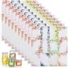 Husalsea 240 Pezzi Etichette Adesive Per Barattoli Di Marmellata, Etichette Autoadesive, Etichette Per Alimenti, Etichette Da Cucina Per Contenitori, Etichette Per Congelatori, Etichette Regalo