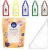 exatta 200g Royal Icing,Polvere di Meringhe+Colorante Alimentare+Sac à Poche,Consistenza Ultrafine, Perfetto per Realizzare Glassa, Crema al Burro o per Stendere Fondente,Aggiungi Solo Acqua!