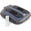 Mobiclinic® fitness, Massaggiatore per piedi elettrico, 10 livelli di vibrazione, 5 programmi, Timer, Vibrolegs, Vibromassaggiatore, Pedana vibrante, Telecomando e display led, Vibfit