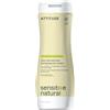 BIO SPECTRA ATTITUDE ATTITUDE Shampoo per pelli sensibili, sicuro per capelli colorati, certificato CEE, ipoallergenico, con oatmeal, olio di argan, 16 Fl. Oz. / 473 ml
