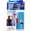Oral-B Spazzolino Elettrico Ricaricabile per Bambini, Blu/Rosso
