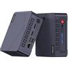 Origimagic Mini PC C1, N97 Processore (fino a 3,6 GHz) 16 GB DDR4/512 GB SSD, mini desktop pc per Pre-W11 pro/WiFi 5/ BT5.1/RJ45/HDMI 2.0/4K UHD triplo schermo, PC per aziende, istruzione