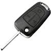 OP EL CHIAVE GUSCIO COVER 3 TASTI PER TELECOMANDO COMPATIBILE PER OPEL CORSA ASTRA ZAFIRA MERIVA LOGO