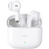 Puro Auricolari Bluetooth 5.0 Compatti Play; Cuffie senza fili; cuffie wireless sport con microfono compatibili con Siri e Google; resistente a pioggia e sudore; 5h chiamata; controlli touch; BIANCO