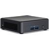 WEELIAO Intel NUC 11 Pro NUC11TNKI5 Mini computer desktop/Mini PC/HTPC, processore Intel Core i5-1135G7 fino a 4,2 GHz Turbo, 4 core, 8 thread, grafica Intel Iris Xe (sottile, 8 GB di RAM + 256 GB SSD)