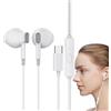 Generic Cuffie Cablate USB C, Cablati Di Tipo C, Suono Stereo | Cuffie In-ear, Che Cancellano Il Rumore Per I Laptop Tablet Per Smartphone