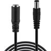 Wicked Chili 1 cavo di prolunga compatibile con lampade Philips Hue Play Lightbar, prolunga da 3 m, cavo per adattatore di alimentazione originale S021LM2400088 (300 cm, nero)