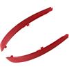 Kacepar Riflettore per Paraurti Posteriore, 1 Coppia di Riflettori per Paraurti Posteriore Compatibile con Skoda Octavia 5E A7 Sedan 2013-2017, Rosso 5E5945105