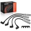 Frankberg 4x Set cavi di accensione Compatibile con Serie 3 E46 318i Serie 3 E46 316i Z3 R.o.a.d.s.t.e.r E36 1.8i Z3 R.o.a.d.s.t.e.r E36 1.9i Serie 3 Compact E36 316i Replace# ZEF1338,12121709208