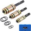 KATSU Tools Set 3 pz espansore tubo scarico - acciaio forgiato zincato, kit allargatubi per impianti di scarico, marmitte, camion e veicoli