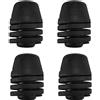 Baceyong 4Pcs gomma tampone,paraurti cuscino in gomma, paraurti del cappuccio della rotazione ferma il cuscino del cofano Paraurti in gomma adatto per molte auto moto moto,29.8*21.1 mm/1.17*0.83 inch