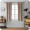 GIRASOLE HOME Coppia Tende Adelaide Morbide Oscuranti Termiche in Velluto 2 Pannelli da 55x130cm con Tasca, Tortora