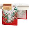 Maison d' Hermine Noel Runner da tavola in 100% cotone per feste, cene, vacanze, cucina, giorno del Ringraziamento, Natale (50cm x 150cm)