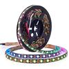 Hsthe Sea WS2812 lightbar RGB Fili in Lega 5050SMD 60Pixels/m 300Pixel Flessibile PCB Nero Full Color LED Pixel Strip IP20 Non Impermeabile