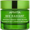Apivita Bee Radiant Gel Balsamo Notte Levigante e Riattivante 50 ml