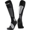 X-Socks Ski Discover OTC - Calze da Sci ad Alte Prestazioni per Comfort e Supporto, O-Ring Bandage per Stabilità - Ideale per Sci, Snowboard e Sport Invernali - Fiore blu/marino, 45-47