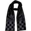 LORENZO CANA - Sciarpa - Paisley - Uomo nero nero