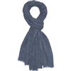 Lorenzo Cana Sciarpa pashmina da uomo in 100% cachemire, leggera e morbida, 7869511, colore blu
