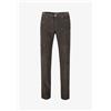 Wampum - Pantalone Uomo Lungo Velluto Invernale 5 Tasche Regular Fit in Cotone per Uomo (MOD. 11704) (IT, Numero, 50, Regular, Regular, Tortora)