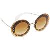 Miu Miu 0Mu10Rs 7S01G0 64 Occhiali da Sole, Marrone (Light Havana/Browngradient), Donna