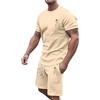 Kobilee tuta pigiama uomo, Tuta Uomo Completa Set Di 2 Pz Stampa Di 3d Maglia Palestra Uomo A Maniche Corte Pantaloncini Estivi Vestibilità Classica Tute Eleganti Uomo Tuta Corti Da Spiaggia Per Vacanze